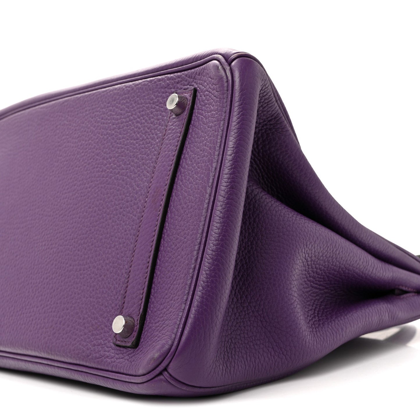 Taurillon Clemence Birkin 35 Ultraviolet
