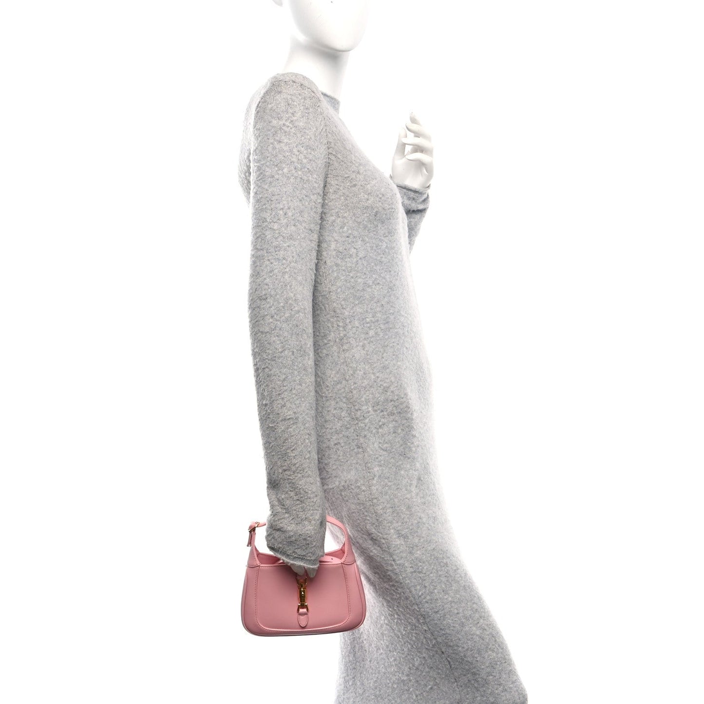 Boarded Dyana Lux Calfskin Mini Jackie 1961 Hobo Wild Rose