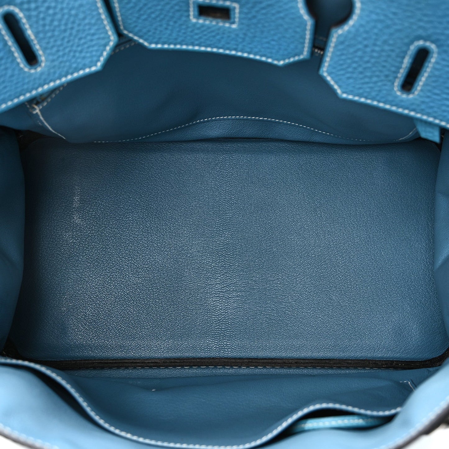 Togo Birkin 35 Blue Jean