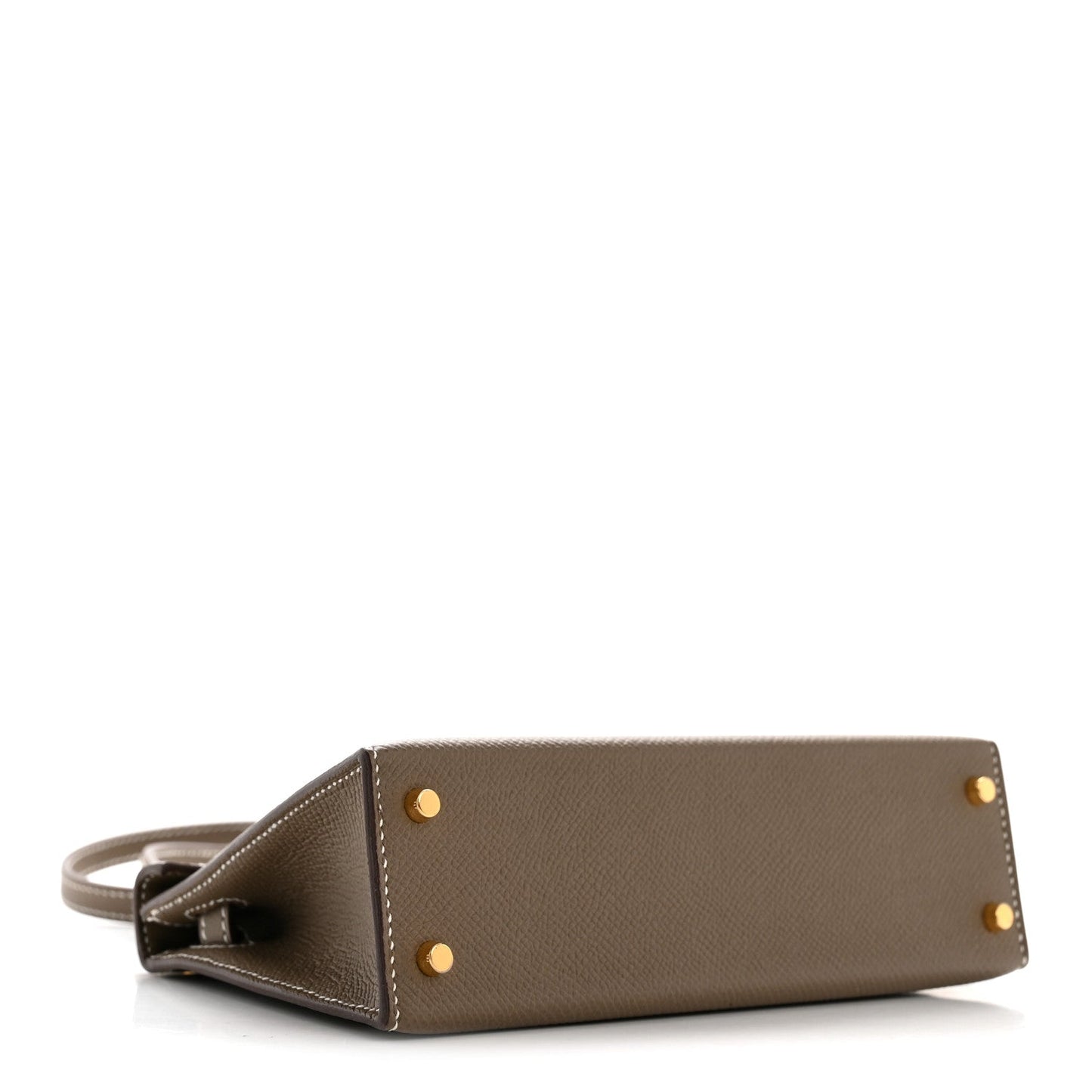 Epsom Mini Kelly Sellier 20 Etoupe