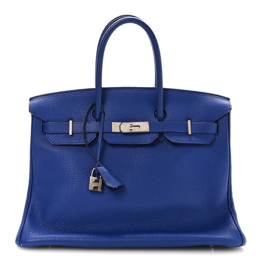 Togo BIRKIN 35 Bleu France