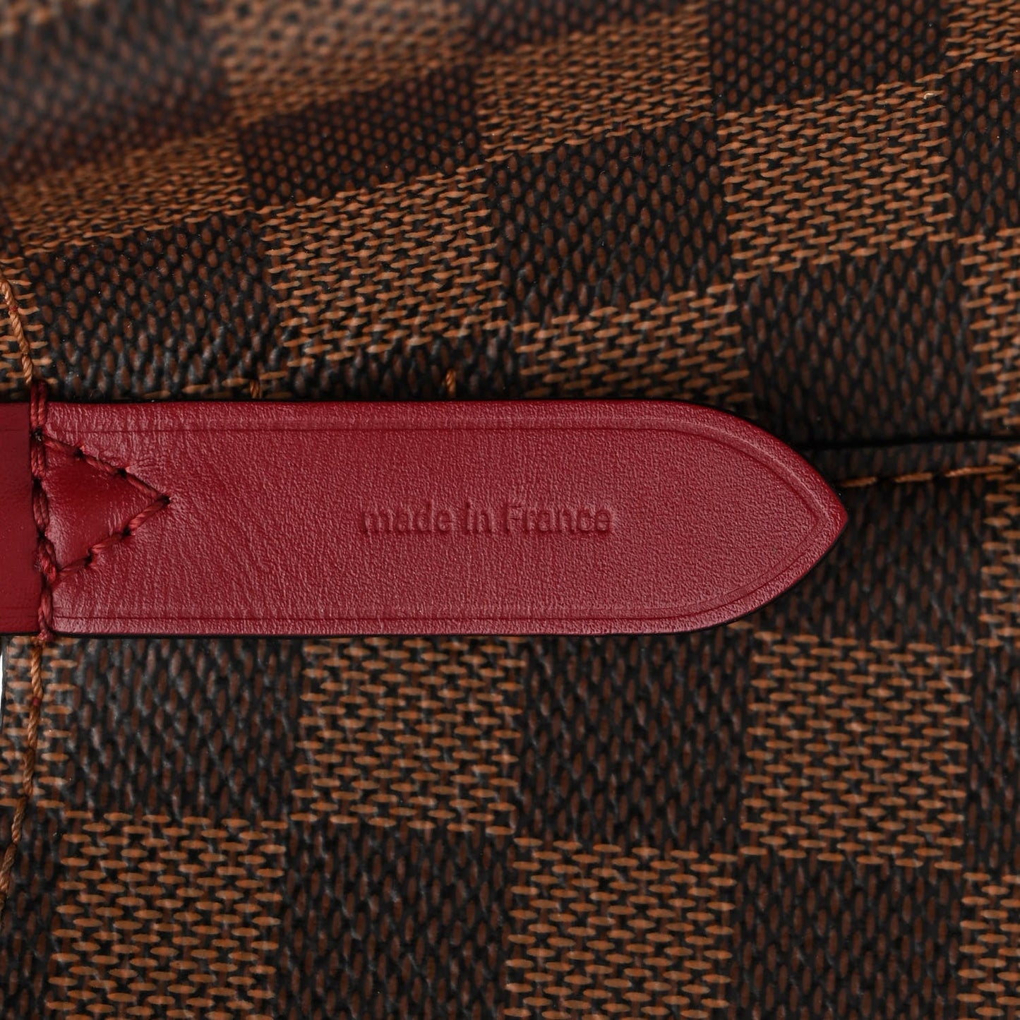 Damier Ebene Neonoe MM Cherry Berry