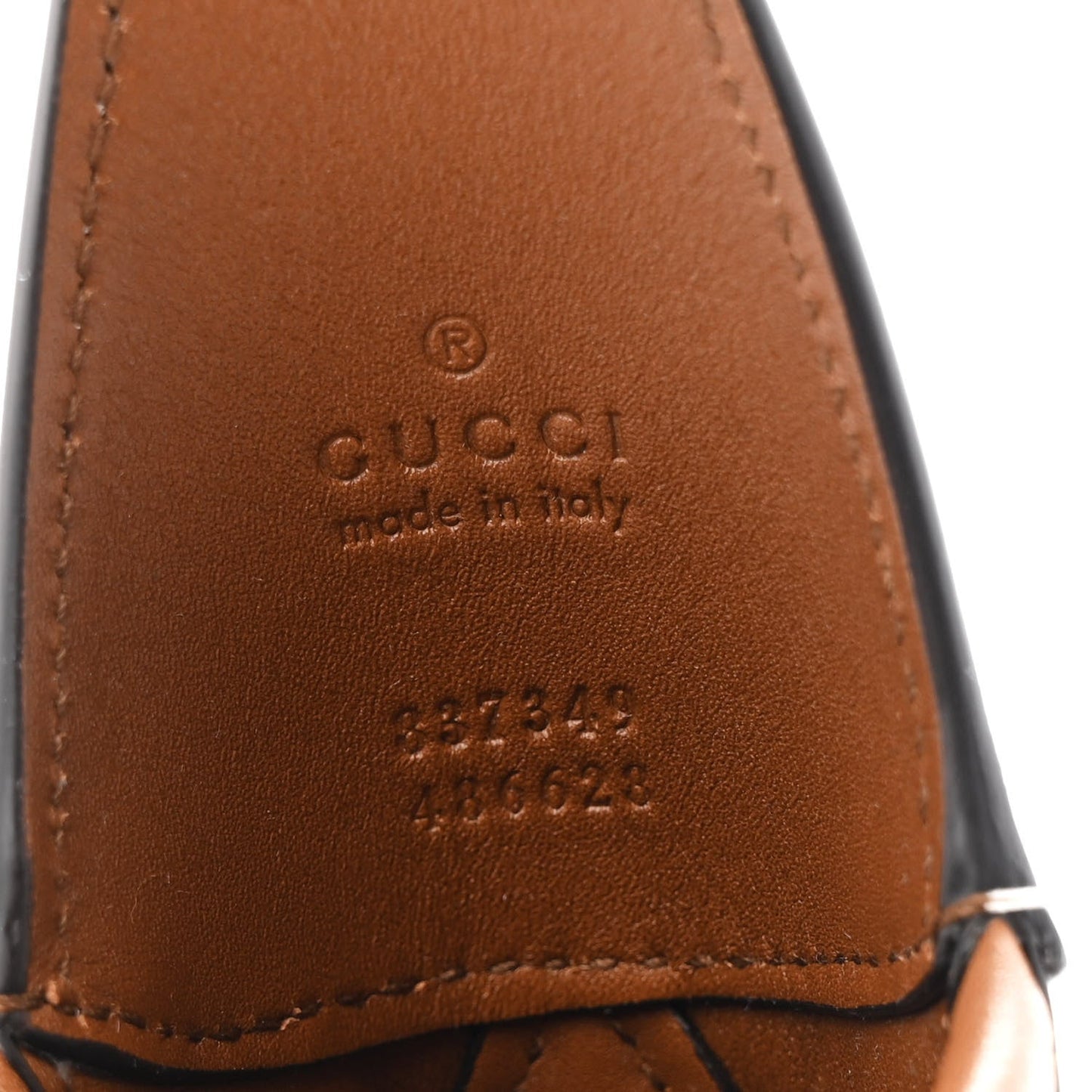 Woven Calfskin Medium Jackie 1961 Hobo Brown