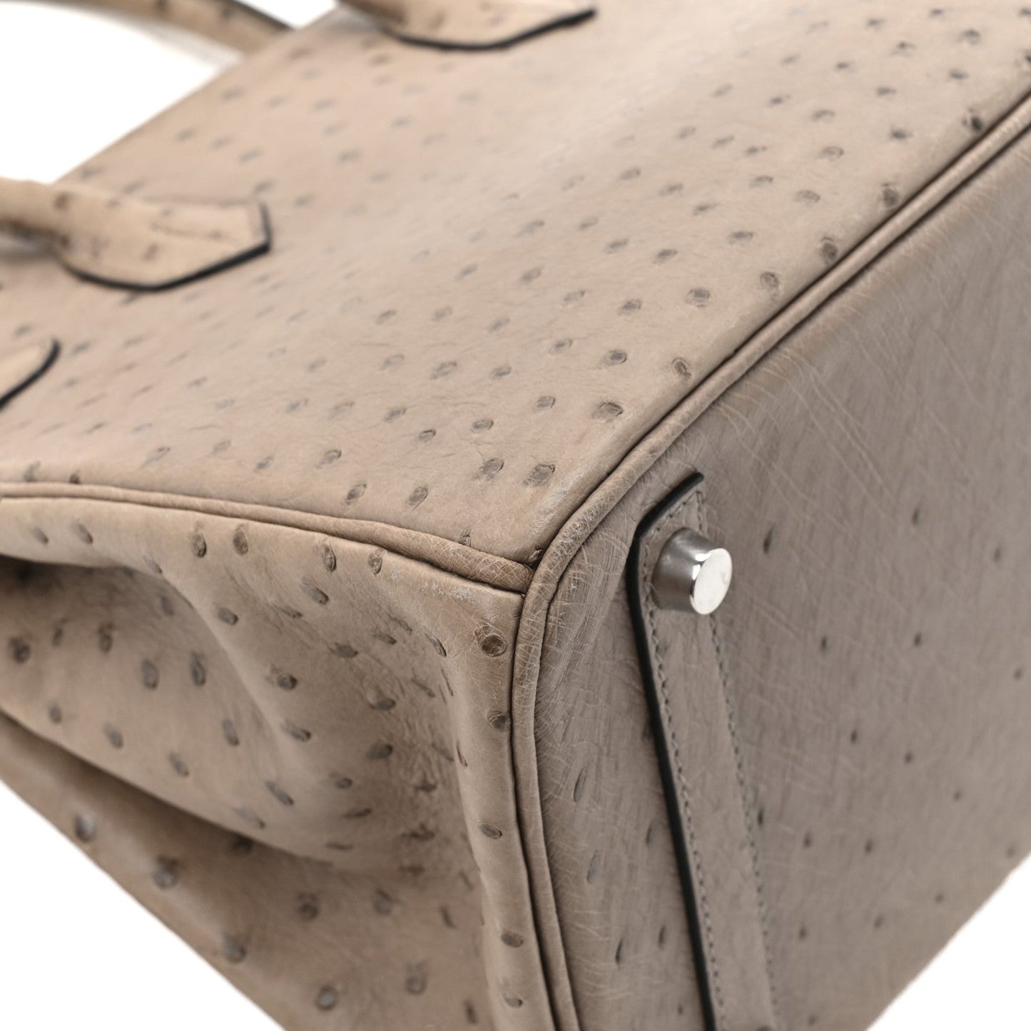 Ostrich Birkin 30 Mousse