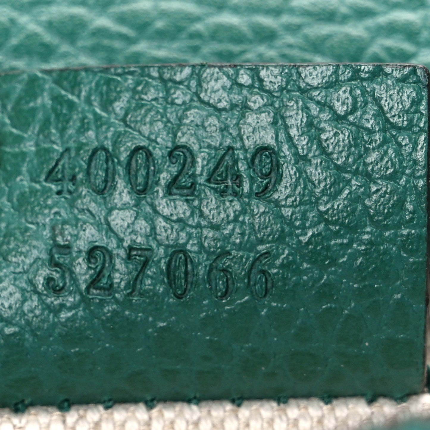 Dollar Calfskin Crystal Small Dionysus Shoulder Bag Emerald