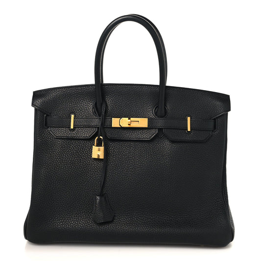 Togo Birkin 35 Black