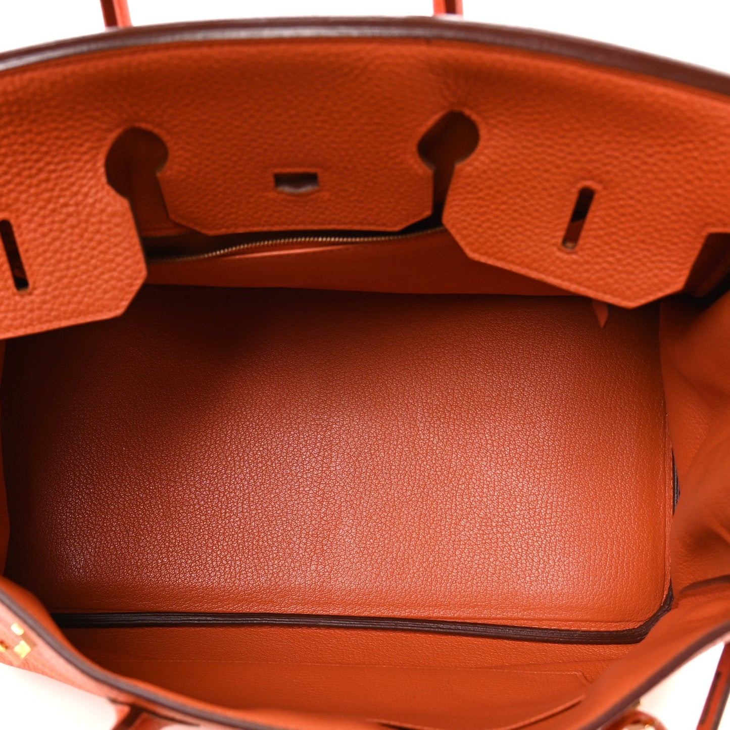 Togo Birkin 35 Orange