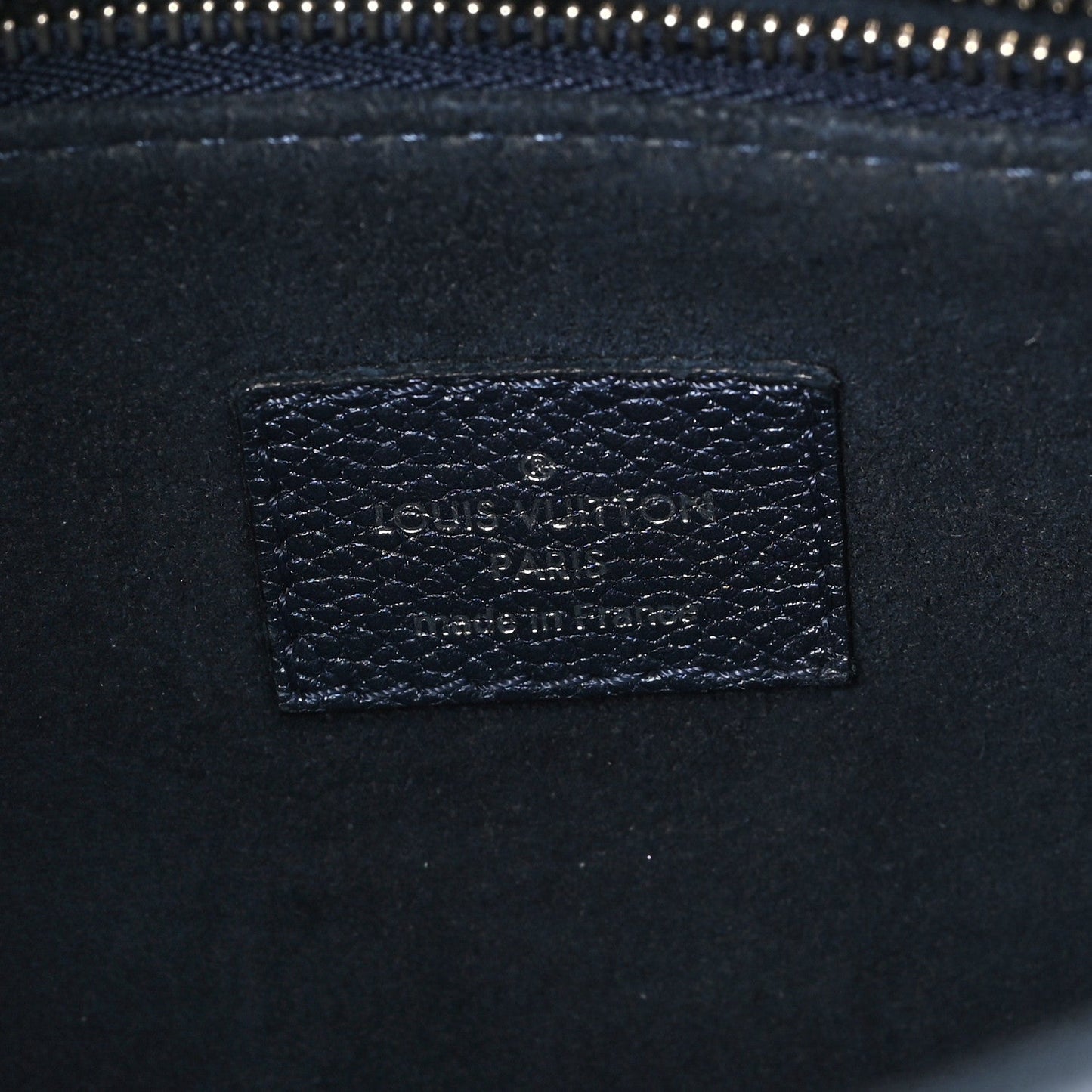 Metallic Empreinte Monogram Giant Onthego PM Navy Nacre