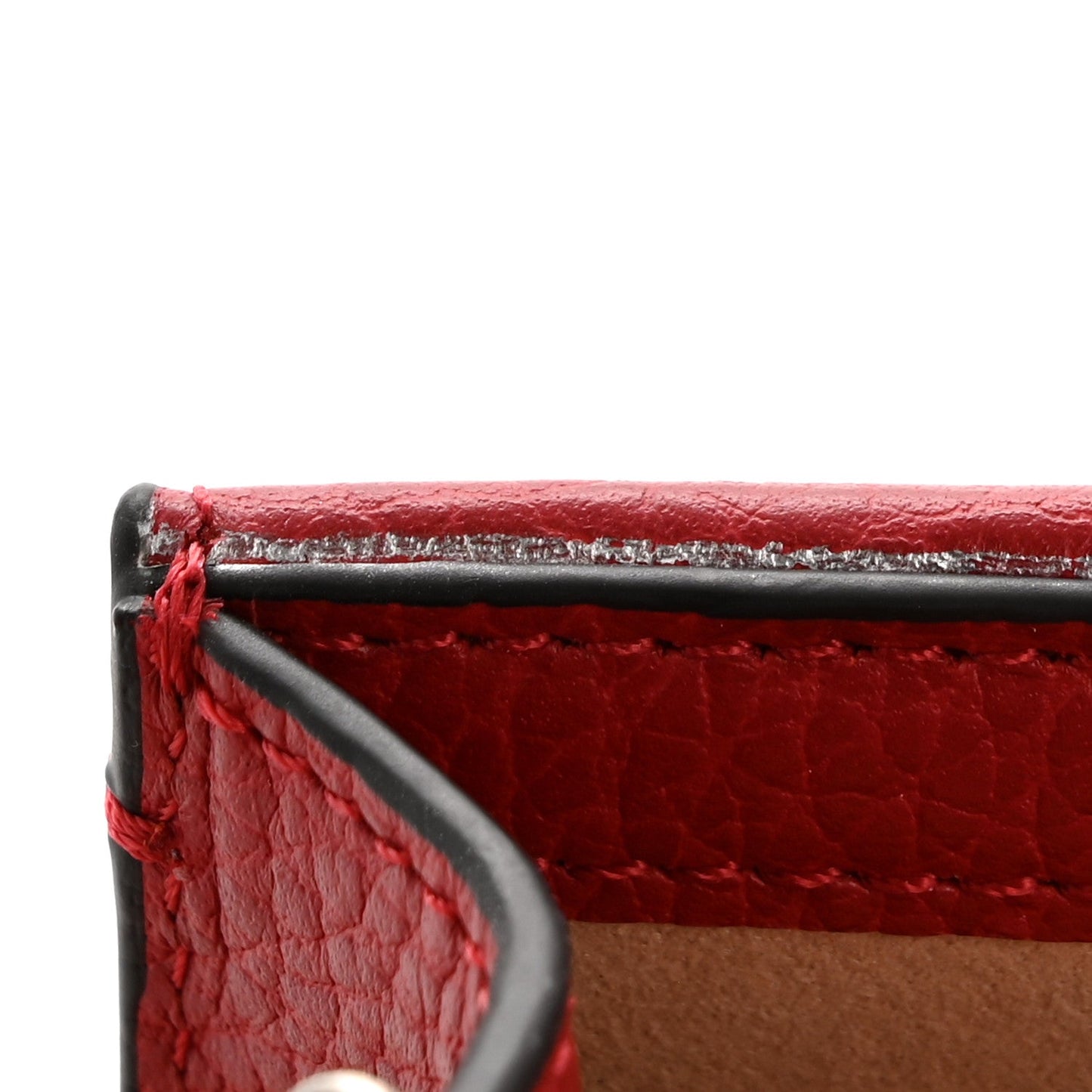 Calfskin Super Mini Dionysus Shoulder Bag Hibiscus Red