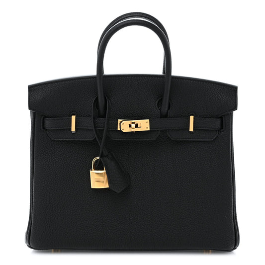 Togo Birkin 25 Black