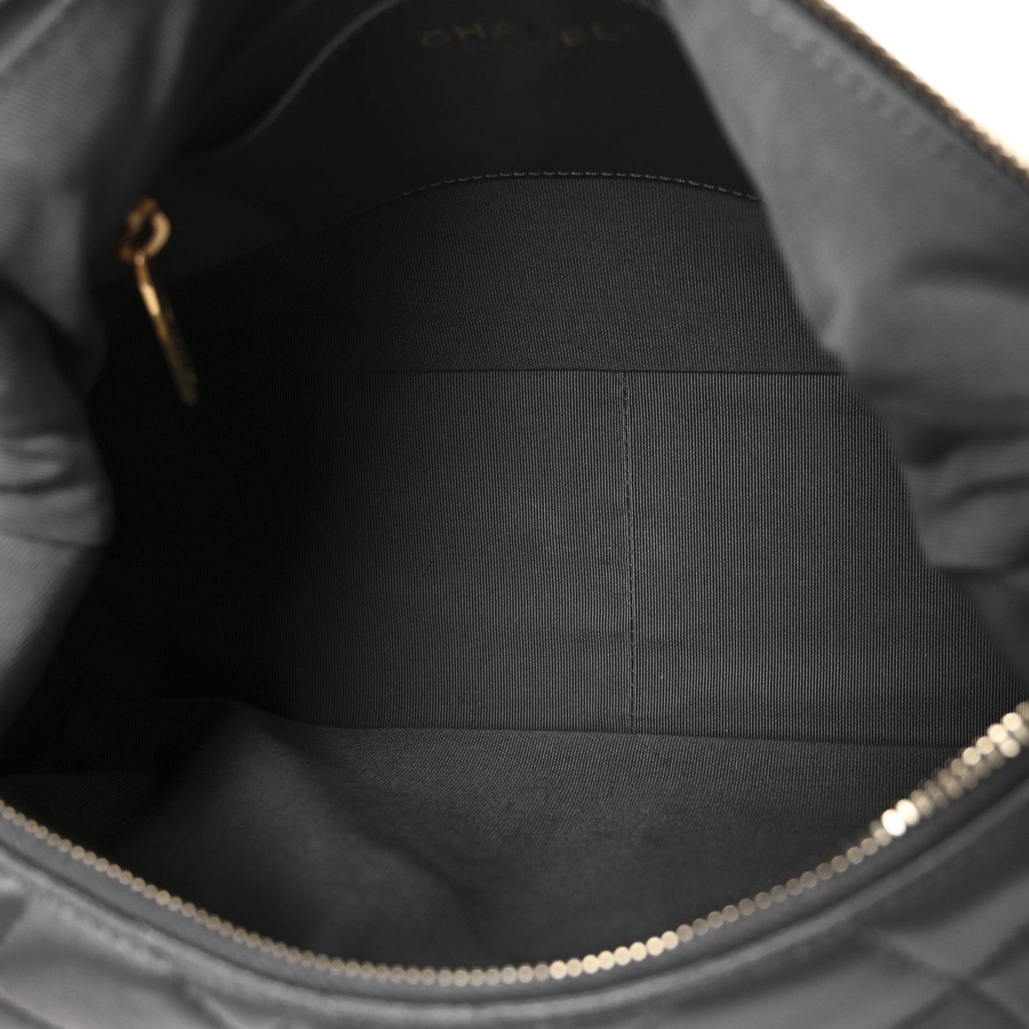Shiny Lambskin Quilted Large Trendy Pockets Hobo Grey