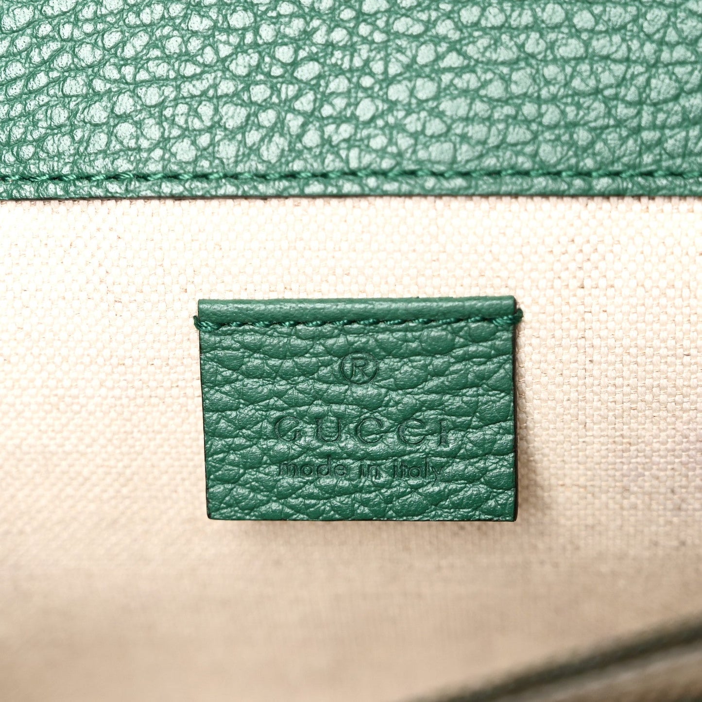 Pebbled Calfskin Small Dionysus Shoulder Bag Emerald