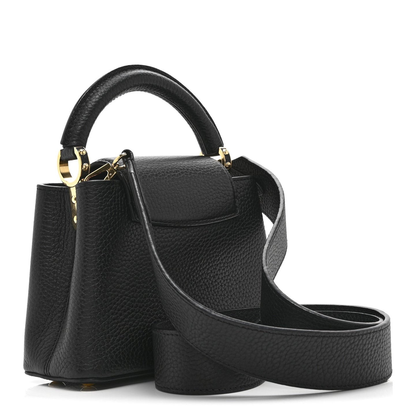 Taurillon Mini Capucines Black