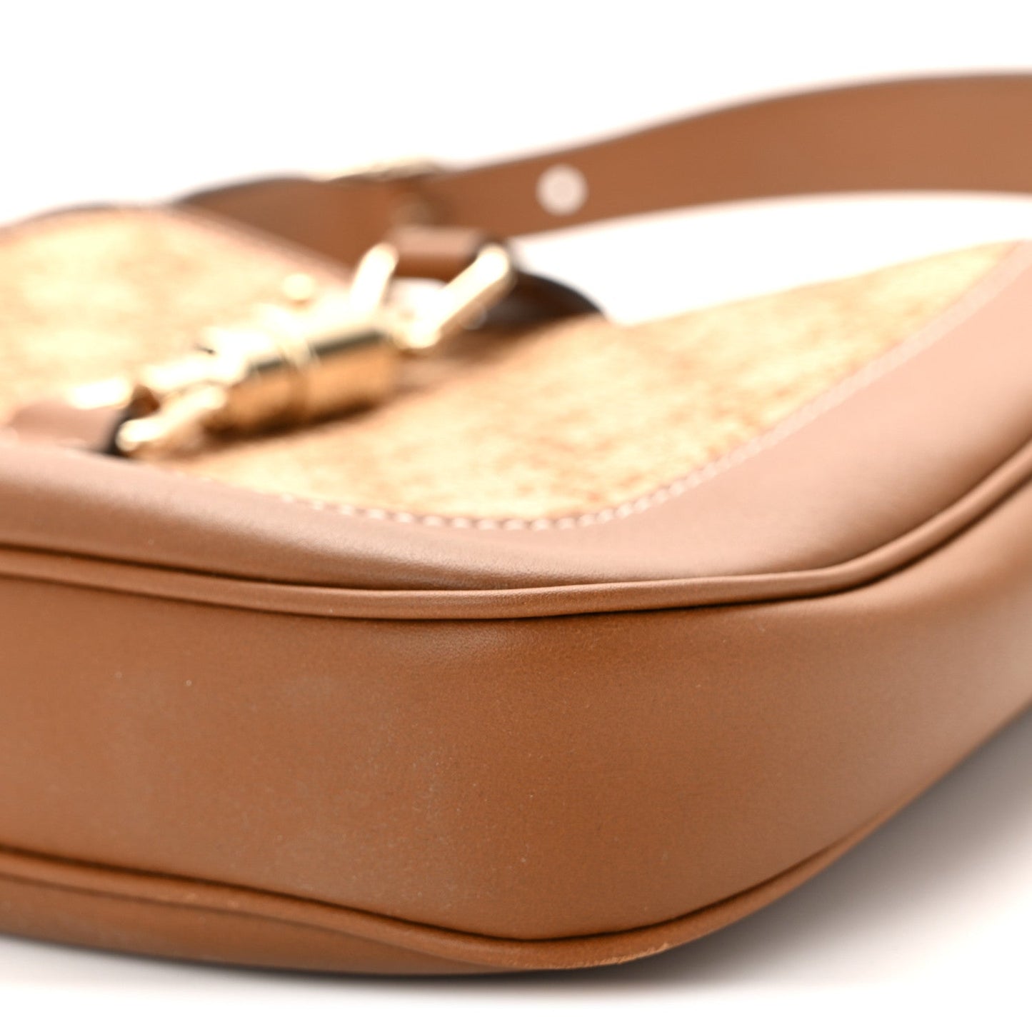 Raffia GG Supreme Monogram Calfskin Small Jackie 1961 Hobo Natural