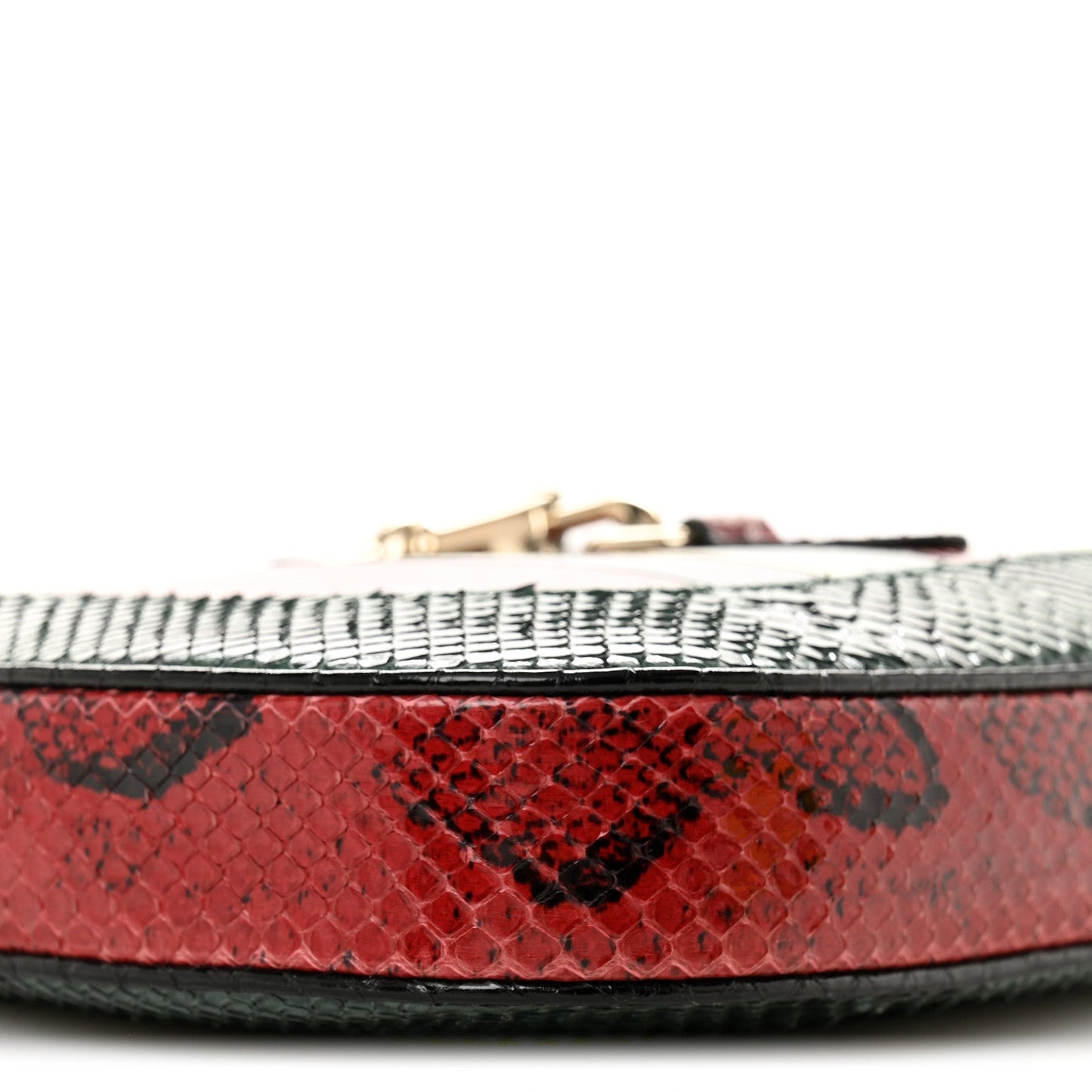 Snakeskin Web Small Jackie 1961 Hobo Green
