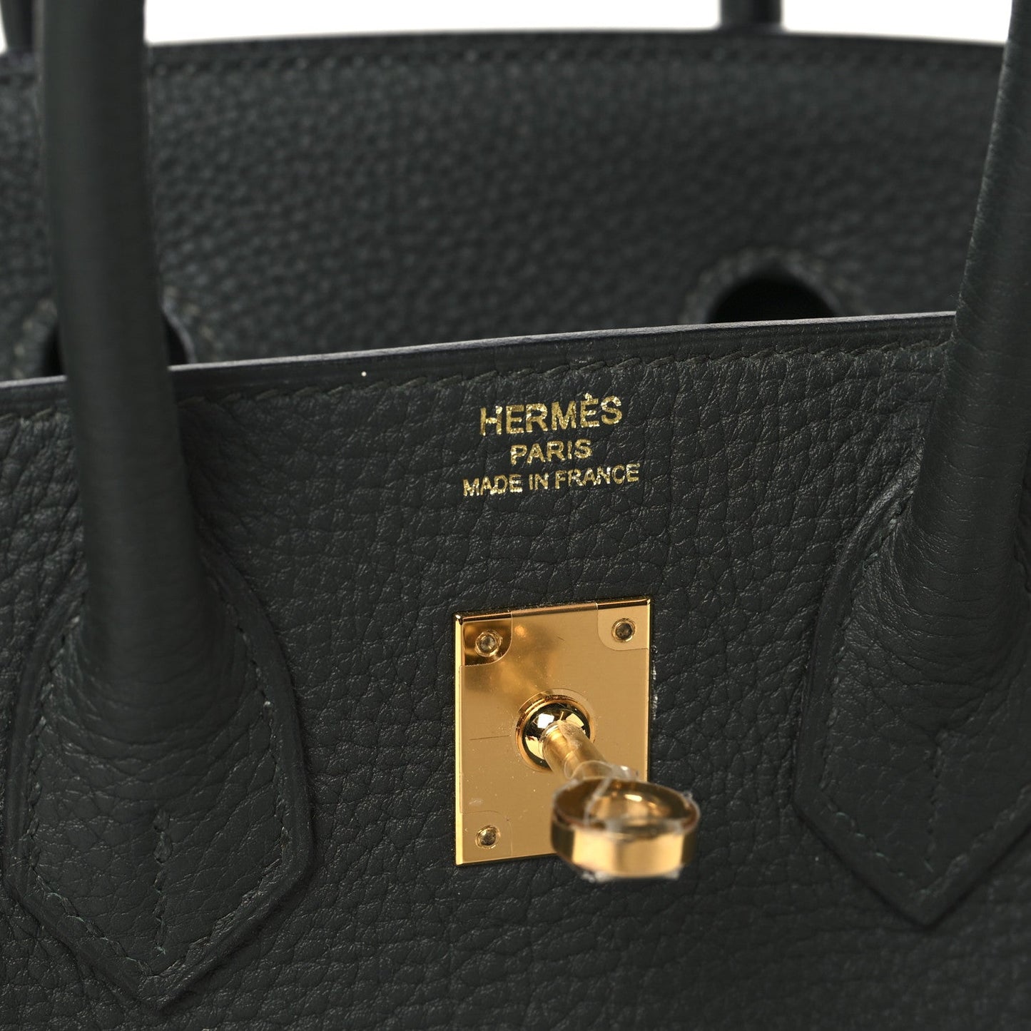 Togo Birkin 25 Vert Fonce