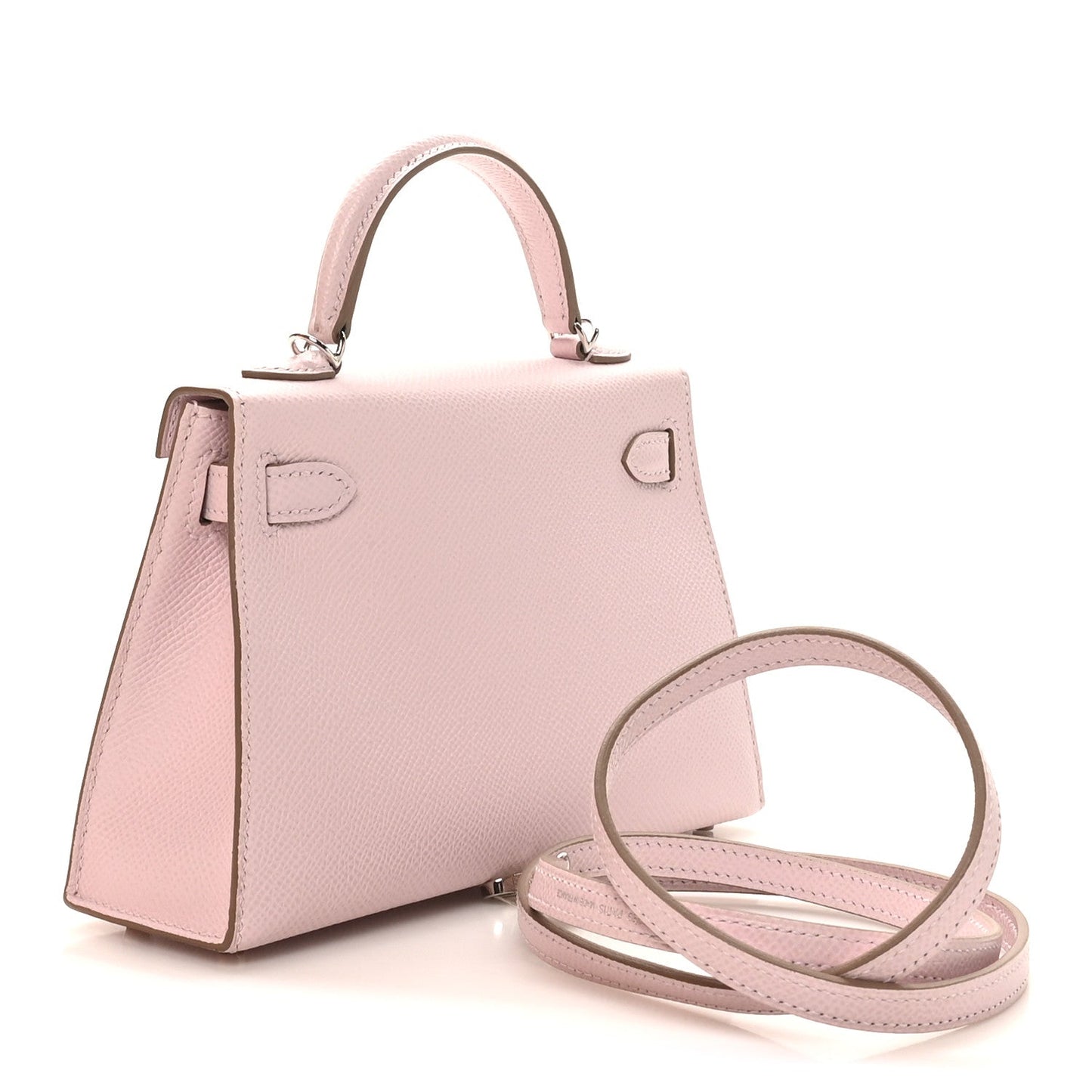 Epsom Mini Kelly Sellier 20 Mauve Pale