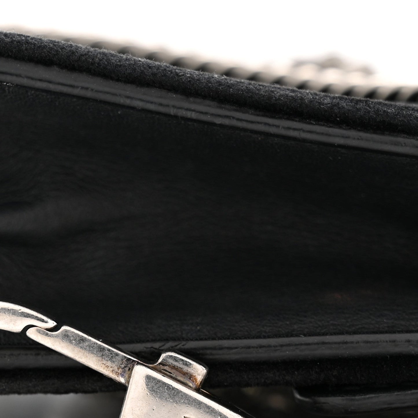 Velvet Super Mini Dionysus Shoulder Bag Black