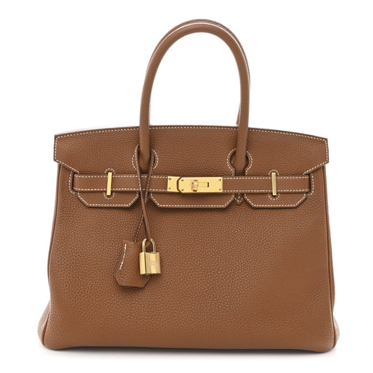Togo Birkin 30 Gold