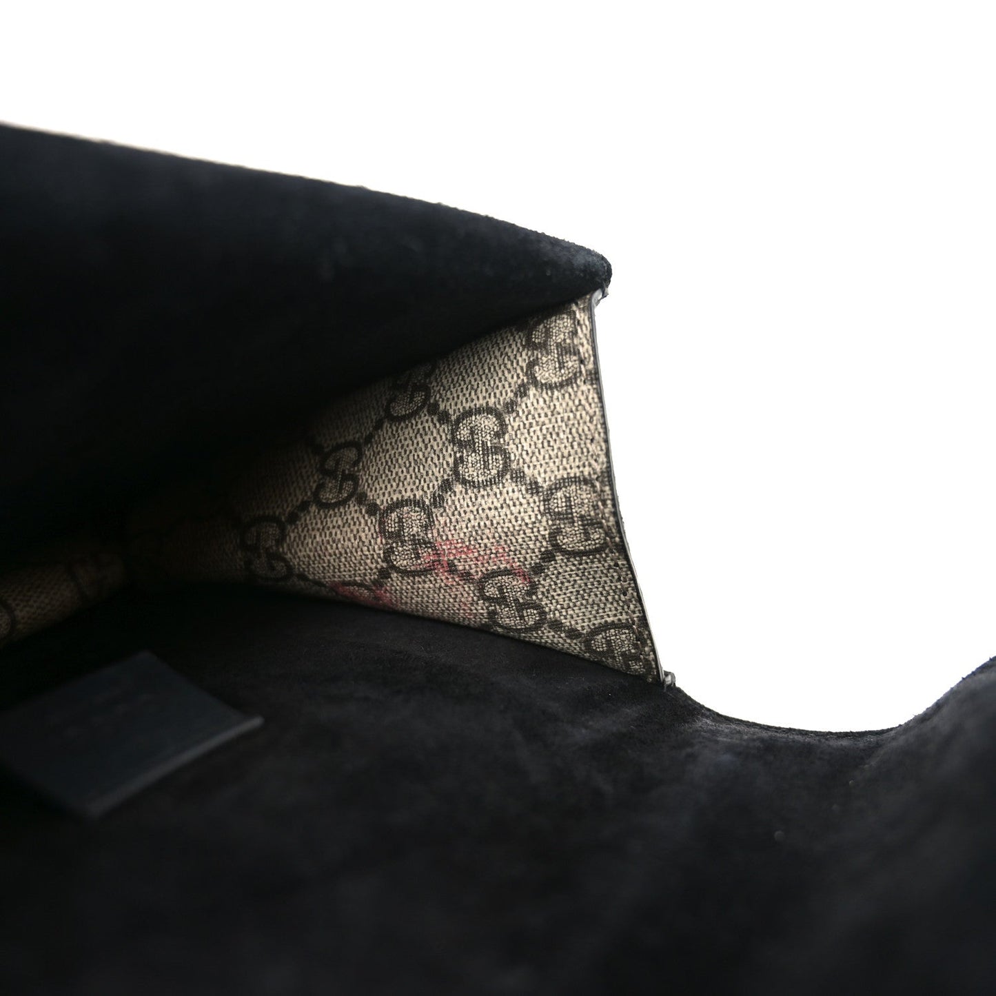 GG Supreme Monogram Mini Dionysus Shoulder Bag Black