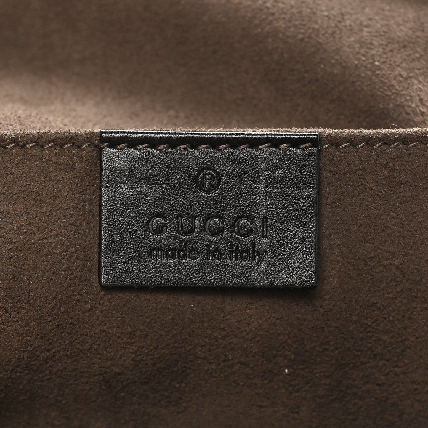 Guccissima Sling Backpack Black