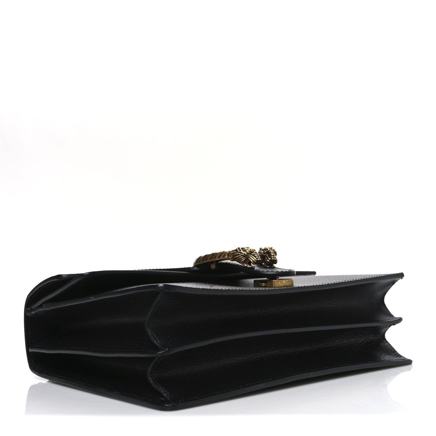 Calfskin Web Small Dionysus Shoulder Bag Black
