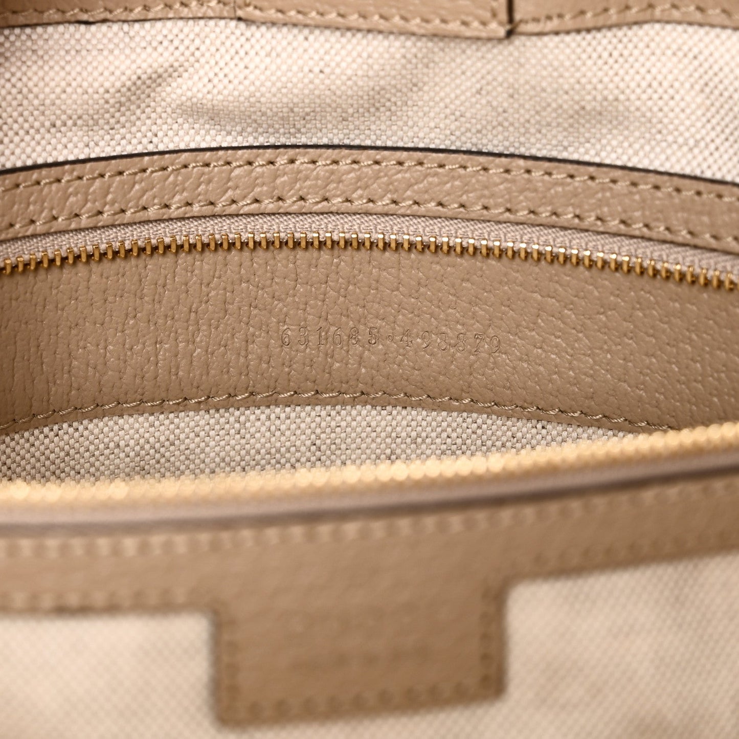 GG Supreme Monogram Textured Dollar Calfskin Web Medium Ophidia Shopping Tote Beige Mystic White Oatmeal