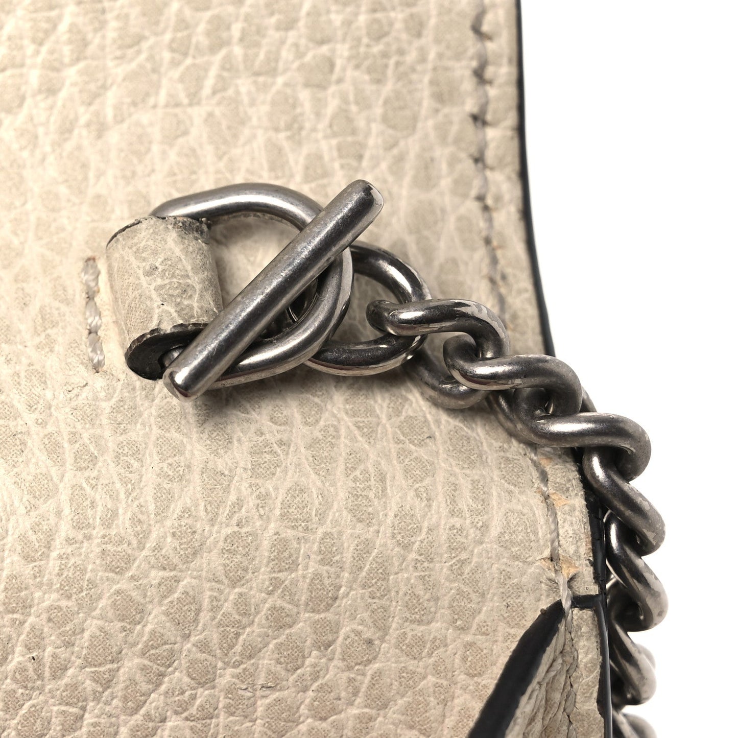 Dollar Calfskin Crystal Super Mini Dionysus Shoulder Bag Mystic White Black Diamond