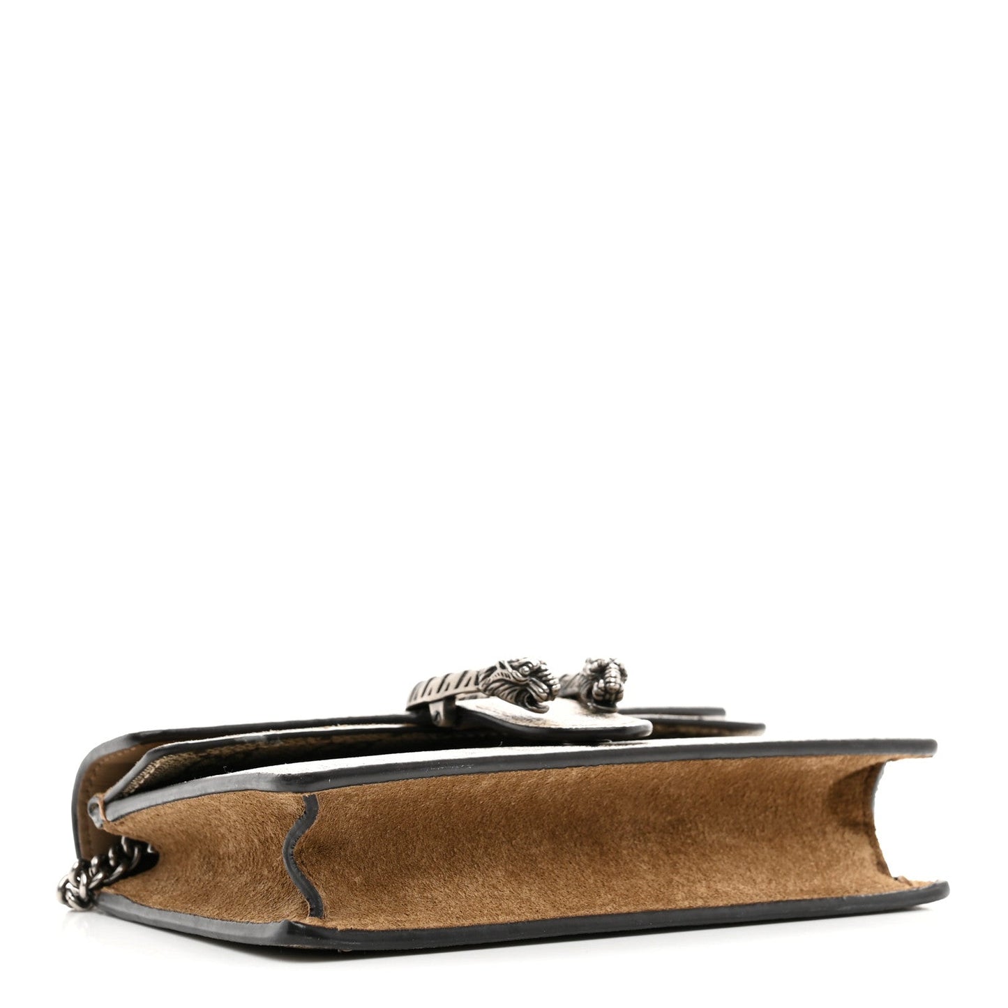 GG Supreme Monogram Super Mini Dionysus Shoulder Bag Taupe