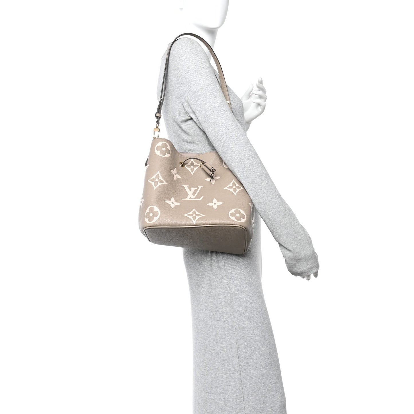 Empreinte Monogram Giant Neonoe MM Tourterelle Creme
