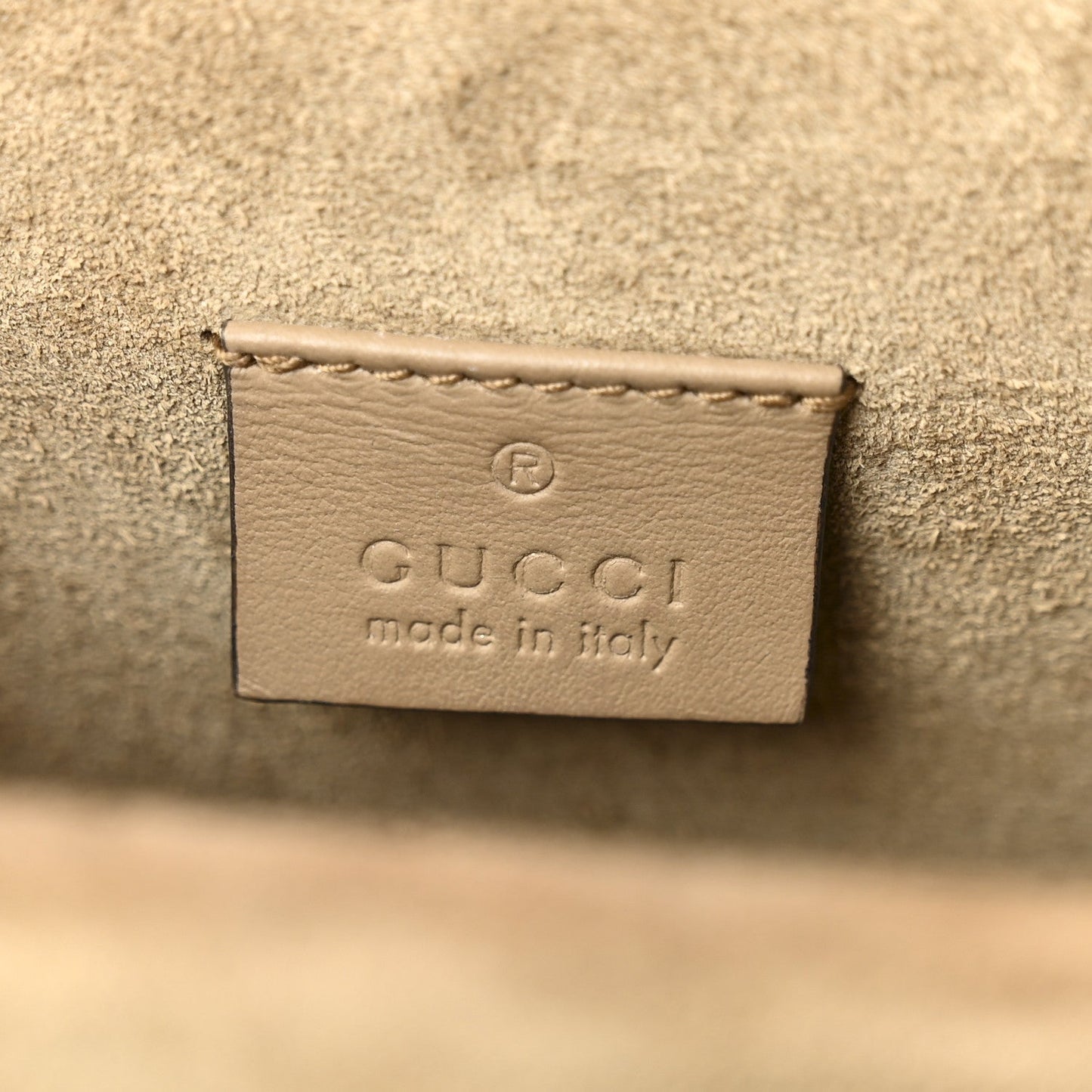 GG Supreme Monogram Mini Dionysus Shoulder Bag Taupe