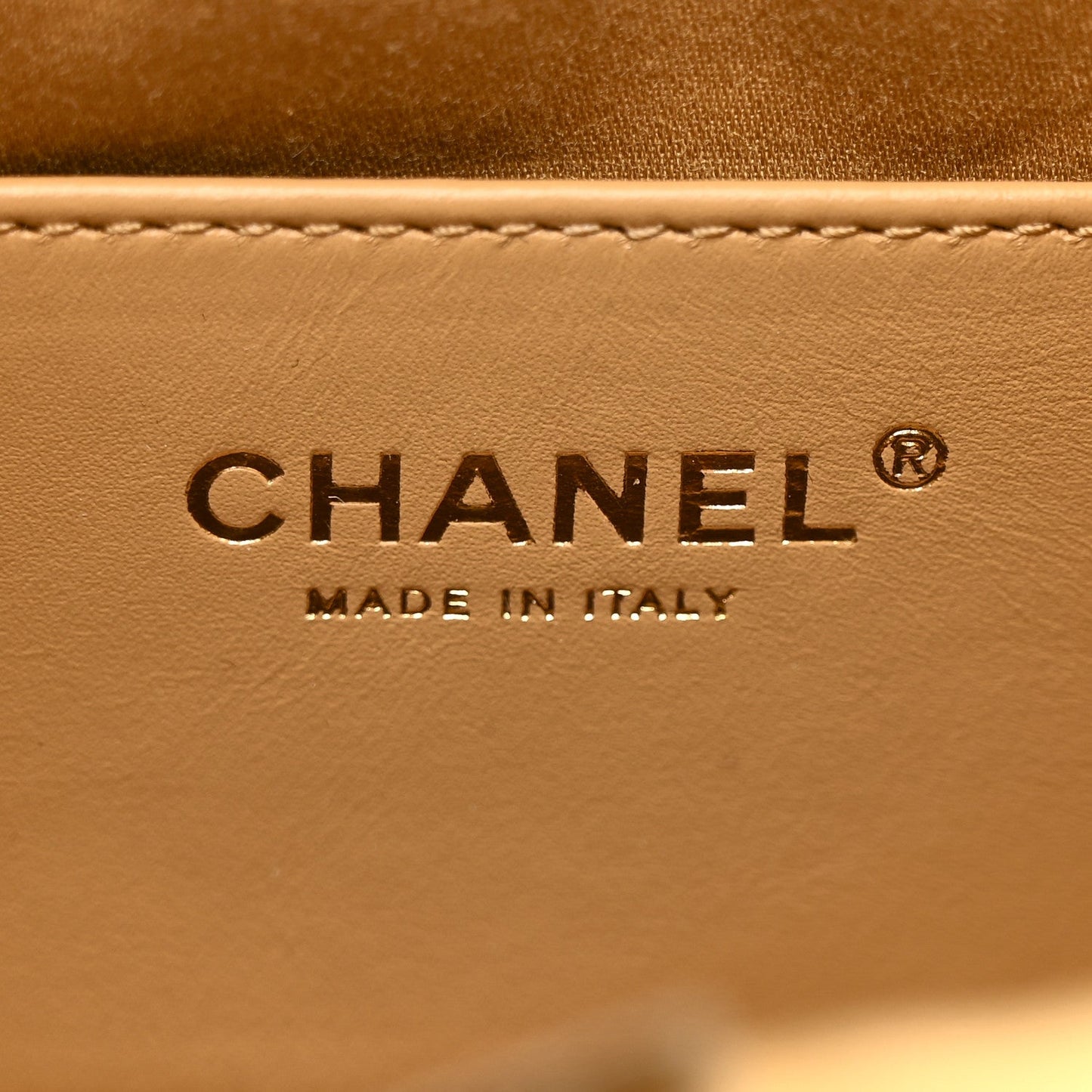 Suede Quilted Mini Chanel 25 Handbag Beige