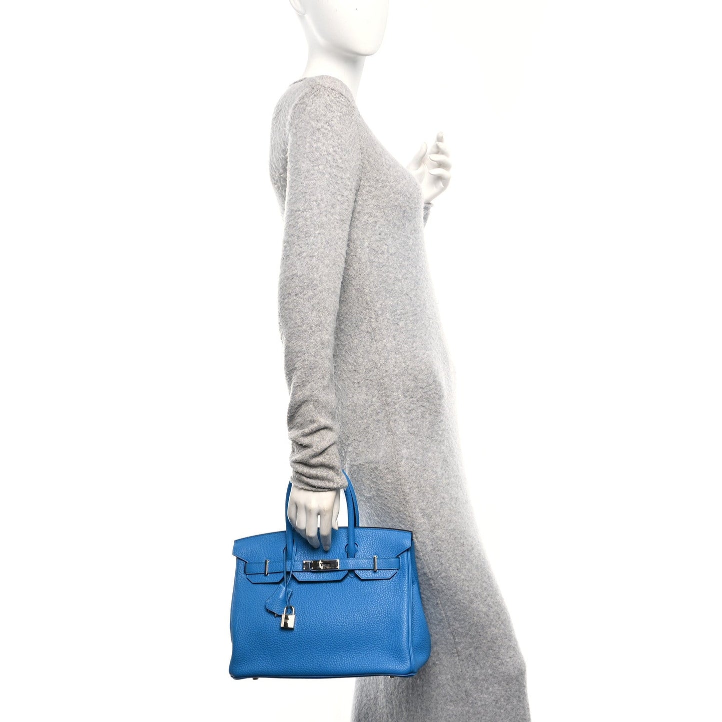 Togo BIRKIN 30 Bleu Zanzibar