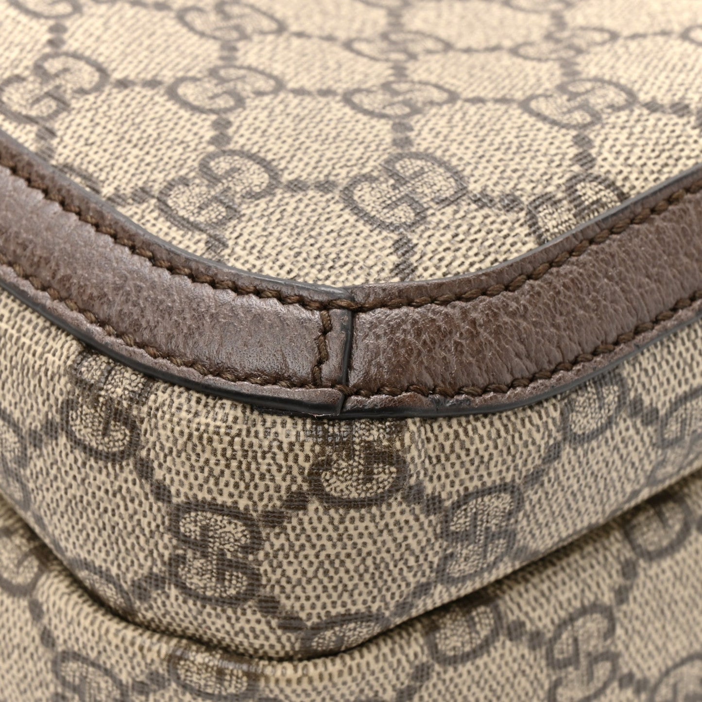 GG Supreme Monogram Medium Ophidia Day Backpack Beige Ebony New Acero
