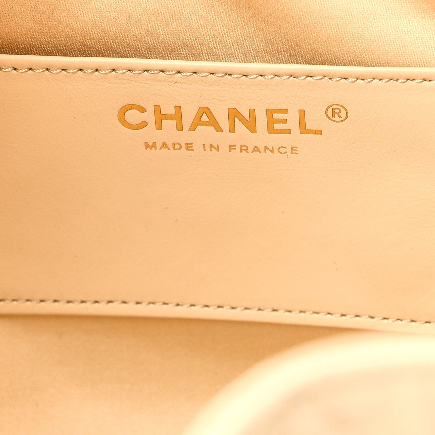 Caviar Quilted Small Chanel 25 Handbag Light Beige
