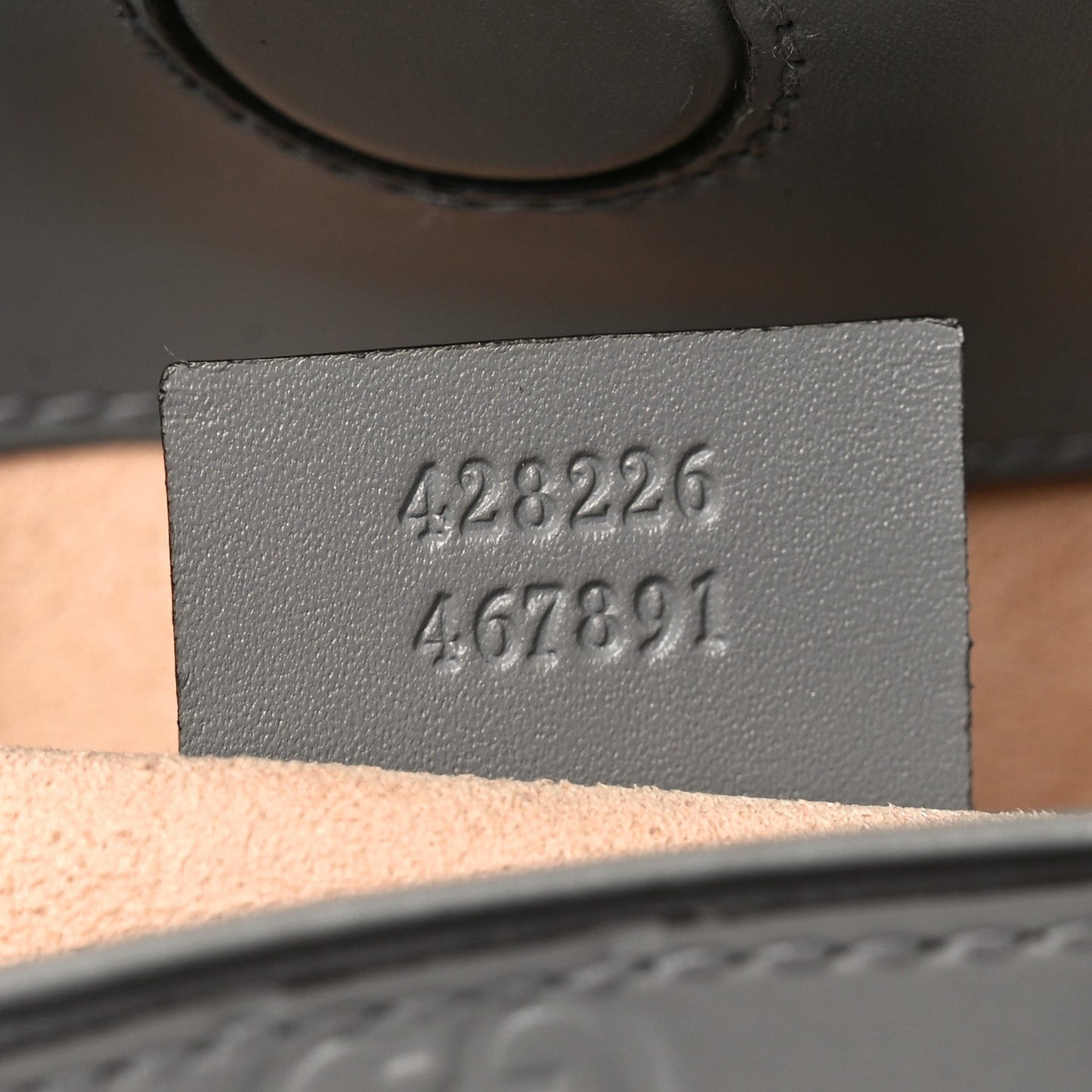 Guccissima Linea A Foldover Tote Storm Grey