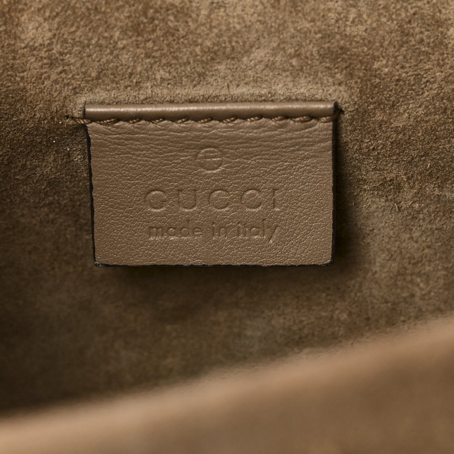 GG Supreme Monogram Mini Dionysus Shoulder Bag Taupe