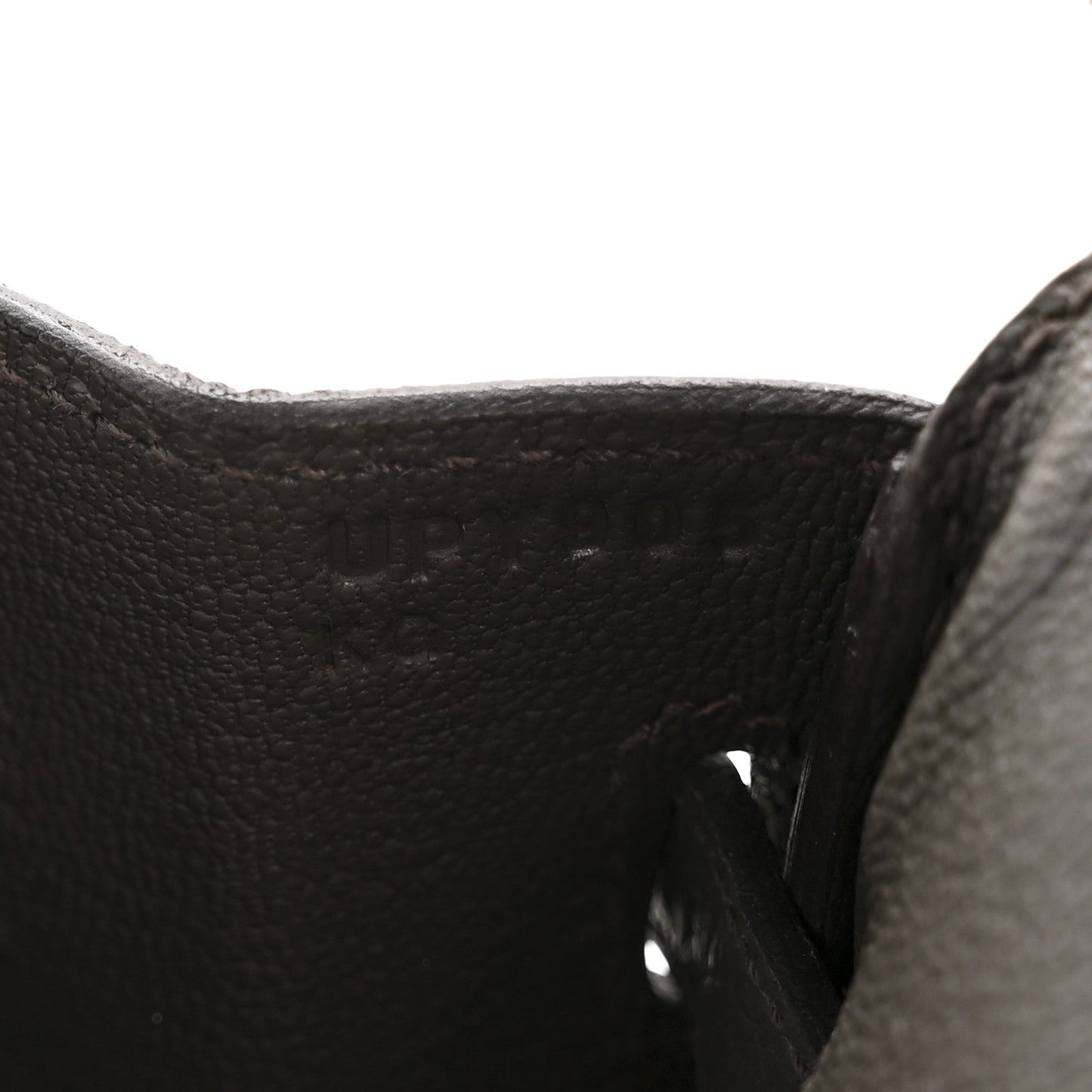 Togo Birkin 25 Gris Meyer