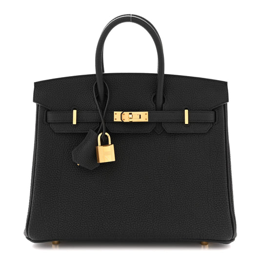 Togo Birkin 25 Black