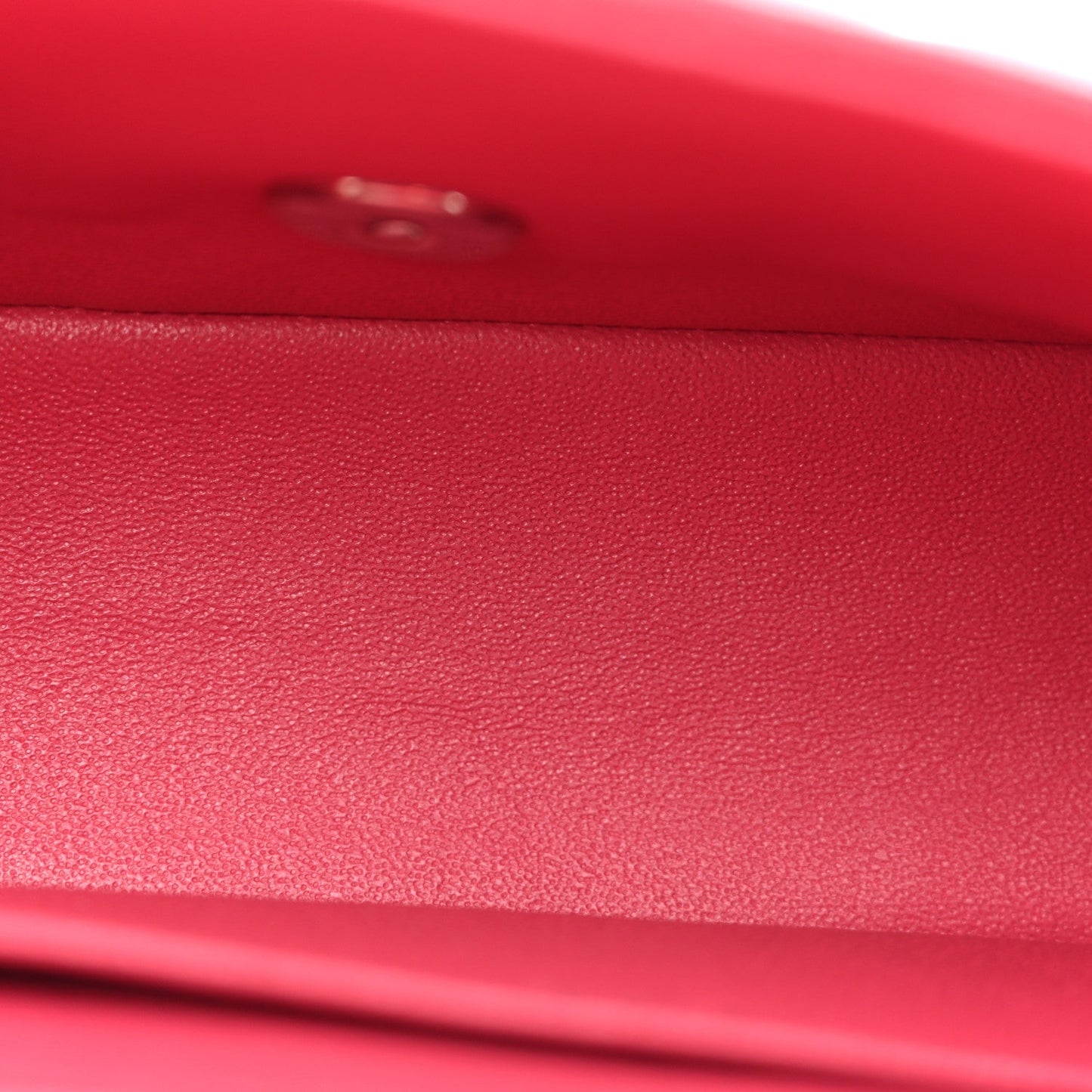 Caviar Quilted Mini Rectangular Flap Pink
