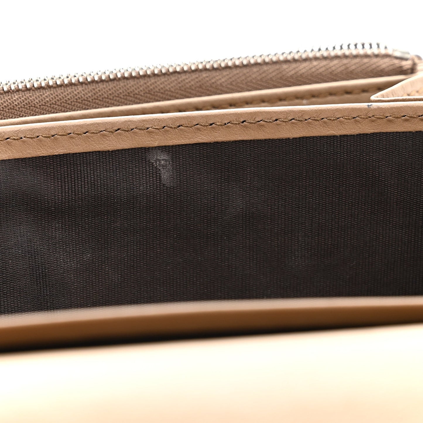GG Supreme Monogram Mini Dionysus Chain Wallet Beige Taupe
