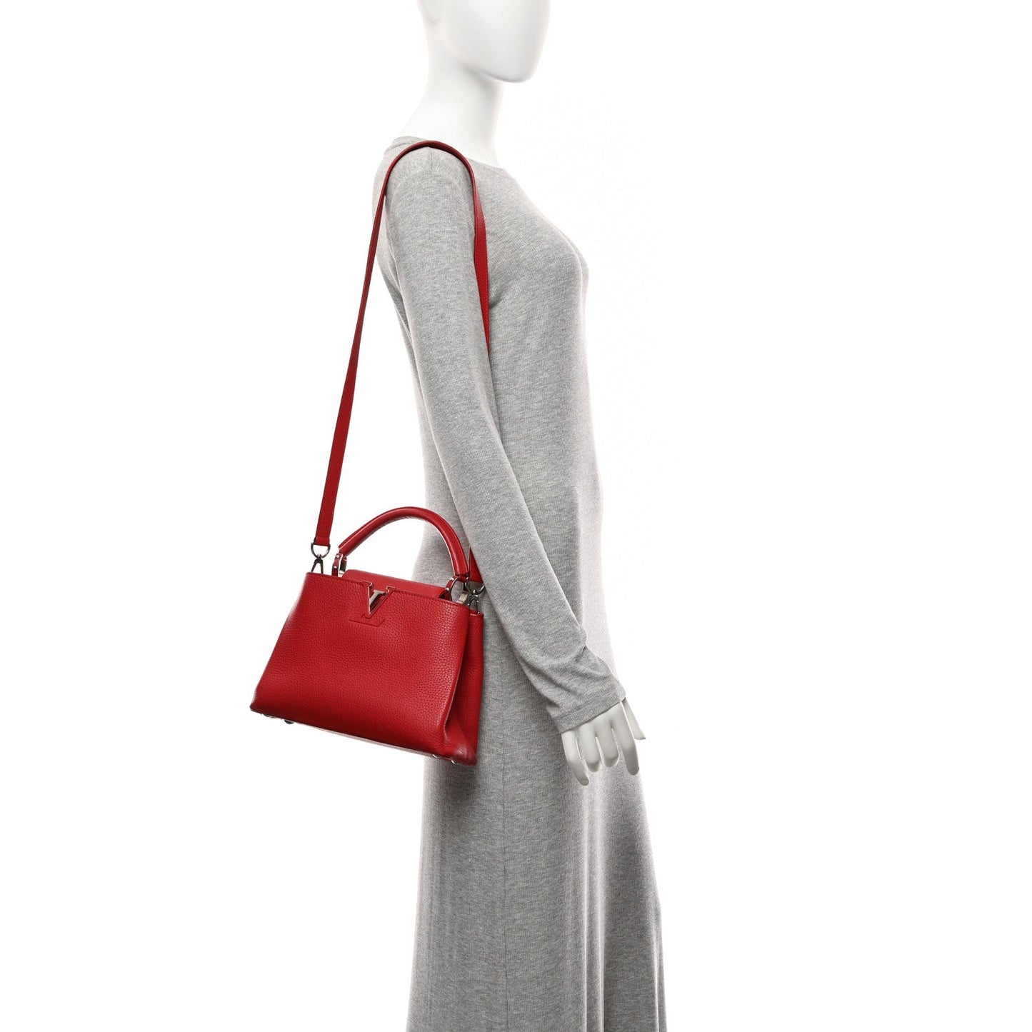 Taurillon Capucines BB Scarlet Red