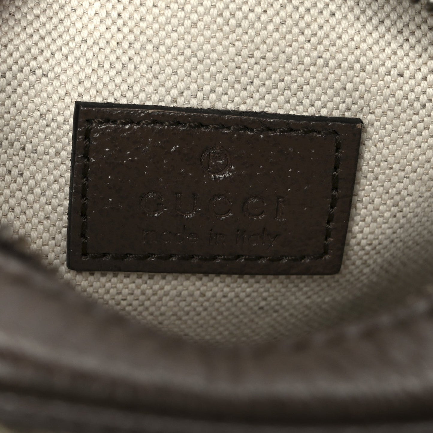 GG Supreme Monogram Web Mini Ophidia Messenger Brown
