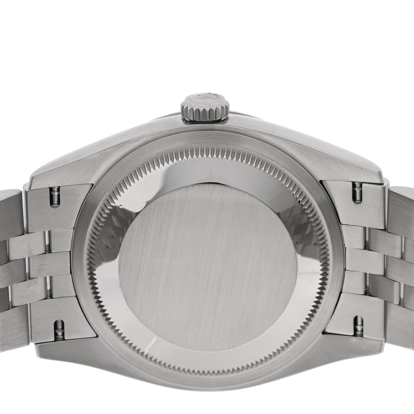 Stainless Steel 18K White Gold Diamond 36mm Oyster Perpetual Datejust Watch Bright Blue 126234
