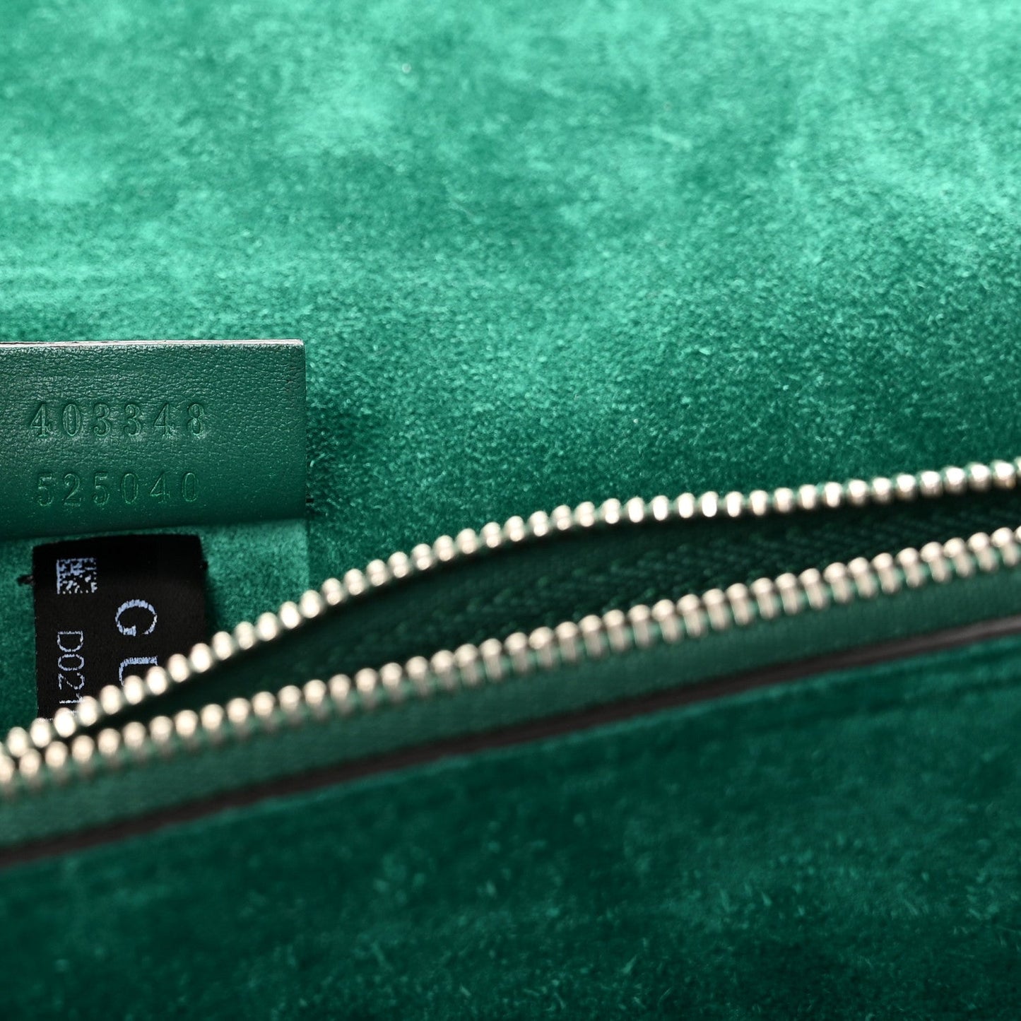 GG Supreme Monogram Embroidered Medium Dionysus Shoulder Bag Emerald