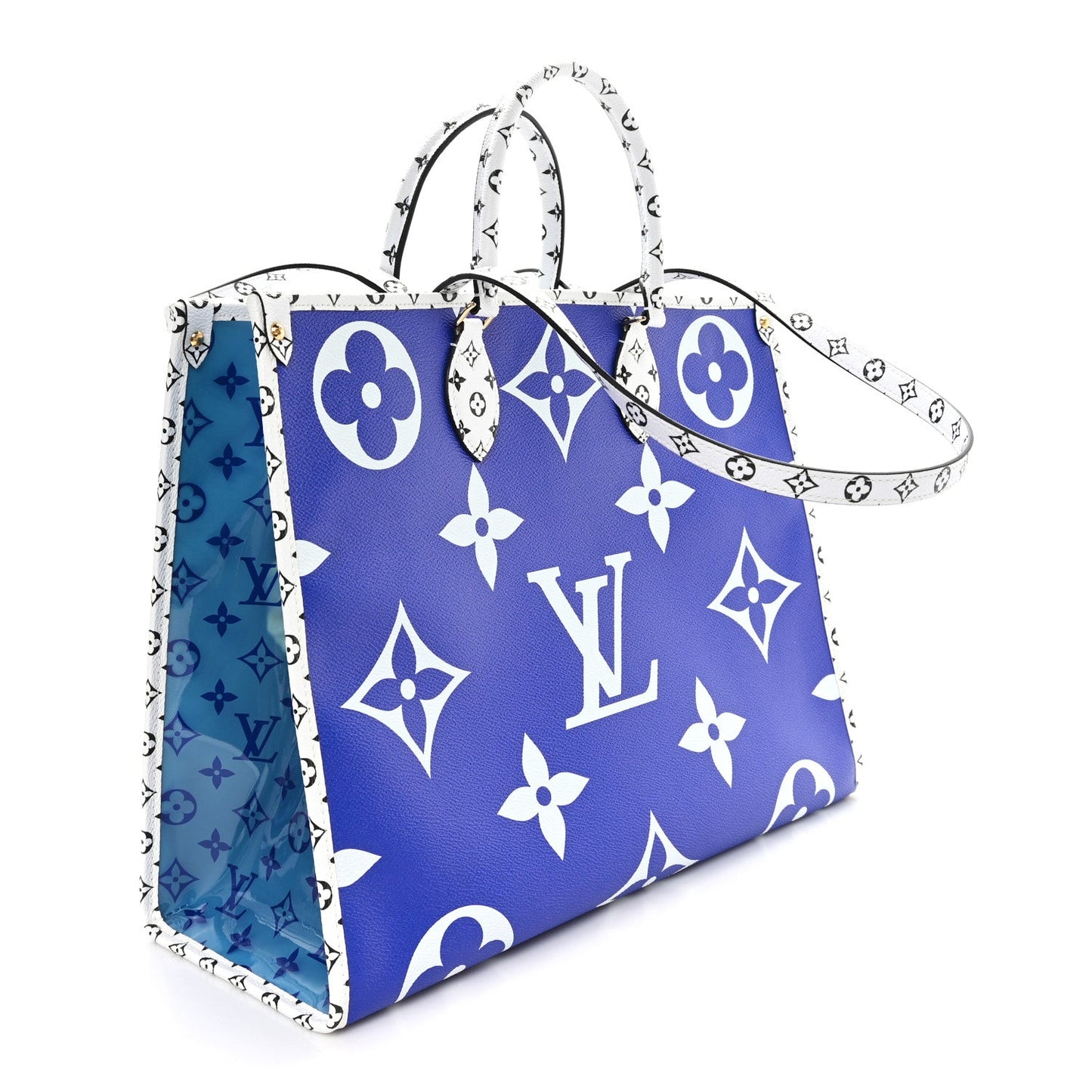 Monogram Giant Saint Barth Onthego Blue