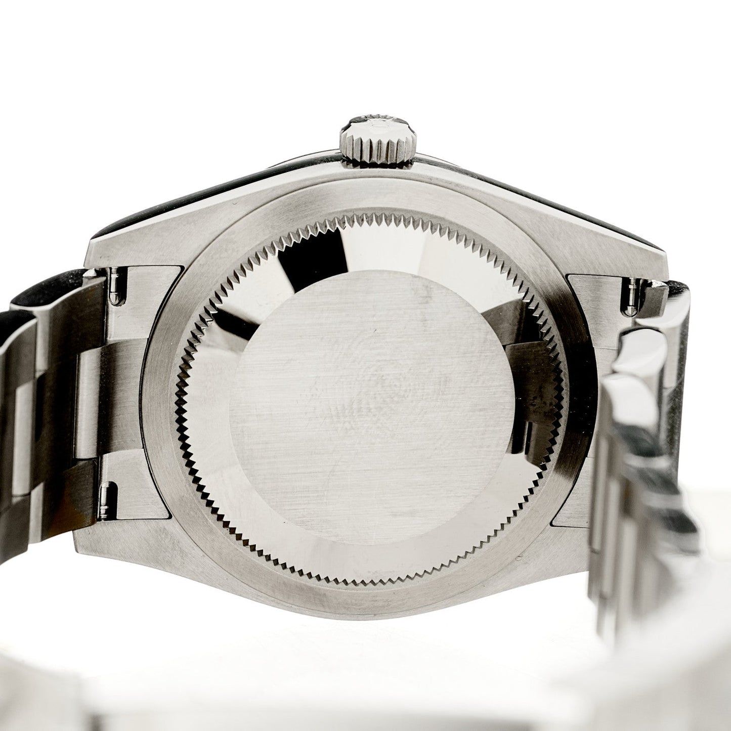 Stainless Steel 34mm Oyster Perpetual Watch Pistachio 124200