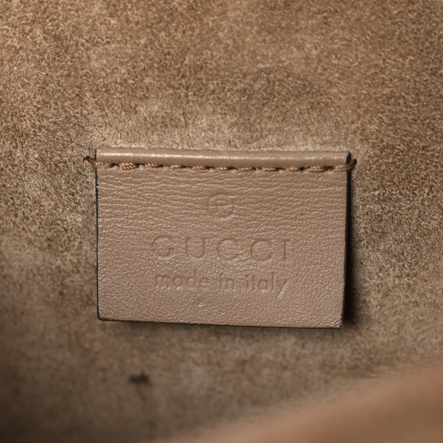 GG Supreme Monogram Mini Dionysus Shoulder Bag Taupe