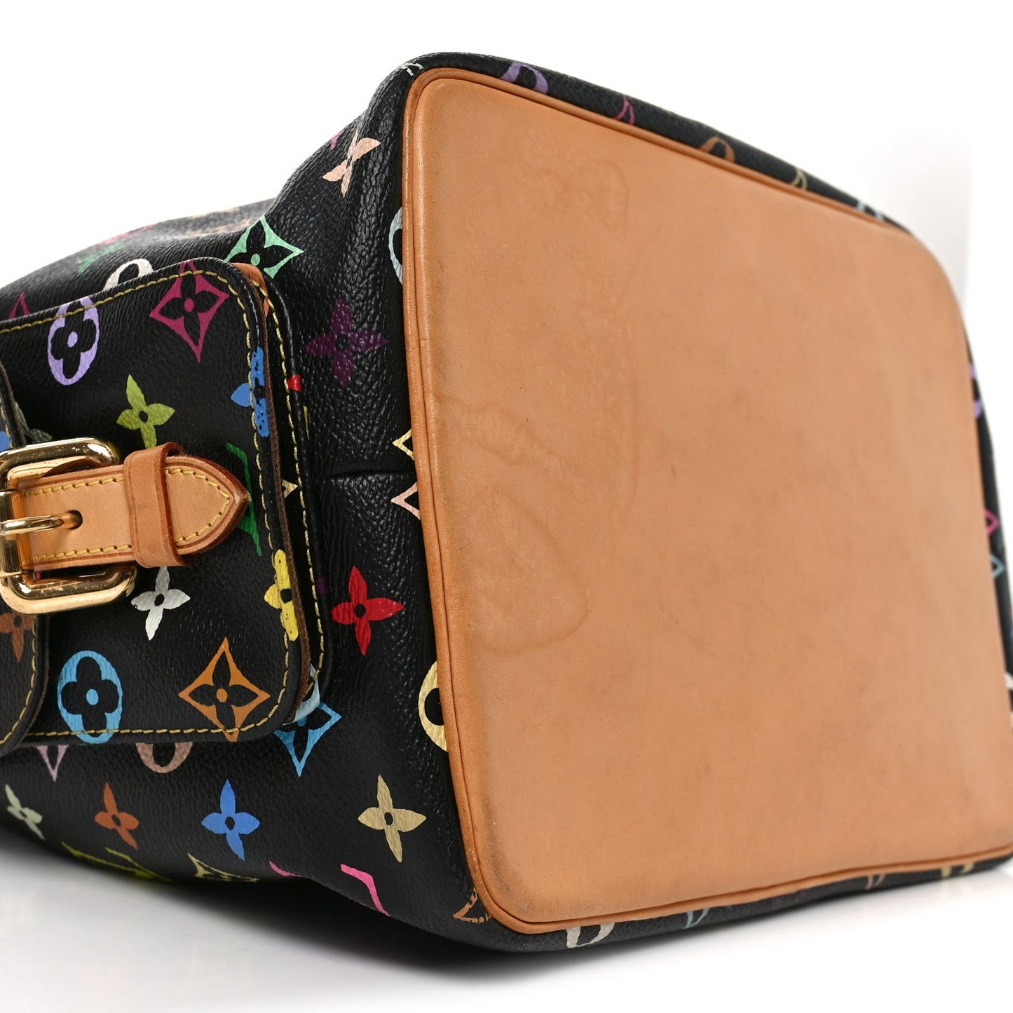 Monogram Multicolor Petit Noe Black