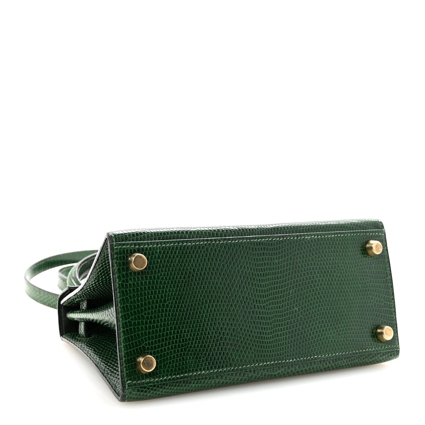 Lizard Mini Kelly Sellier 20 Vert Moyen